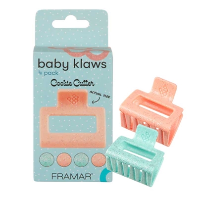Framar - Cookie Cutter Glitter Baby Klaws - 4/pk
