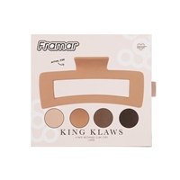 Framar - (91059) King Klaws Hair Clips - 4 Colours - 4pk