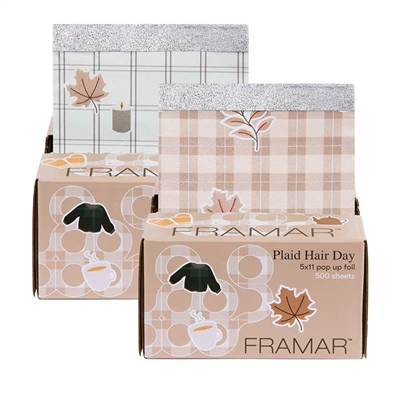 Framar - Plaid Hair Day - Pop Up Foil - 5x11 - 500 Sheets
