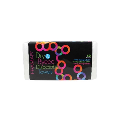 Framar - (91028) Dry and Byeee Towels - 50pk