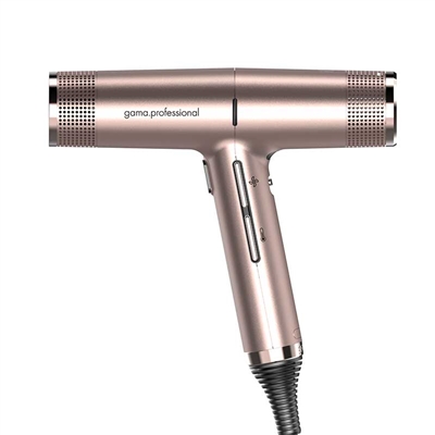 GAMA - Professional IQ Hair Dryer with Diffuser - Rose Gold