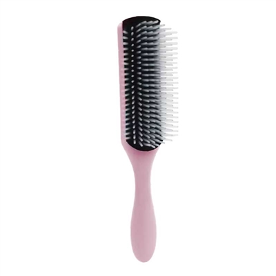 H&R - Denman Style Pink Brush - 9 Row