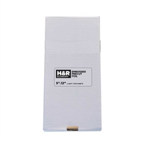 H&R - Economy Embossed Light Precut Foil 5x12 - 500/sheet