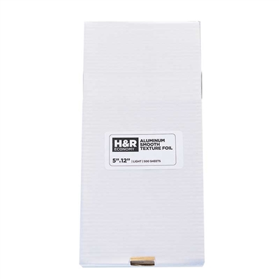 H&R - Economy Embossed Light Precut Foil 5x12 - 500/sheet