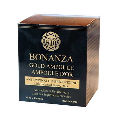 Bonanza - Gold Anti-Wrinkle & Brightening Serum - 4x13ml