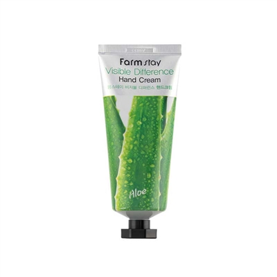 FARMSTAY - Visible Difference Hand Cream Aloe - 100g