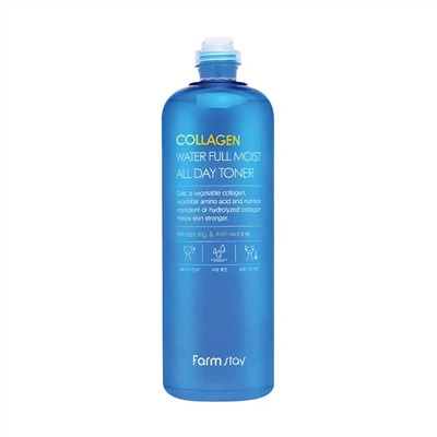 FARMSTAY - Collagen Water Full Moist All Day Toner - 500ml