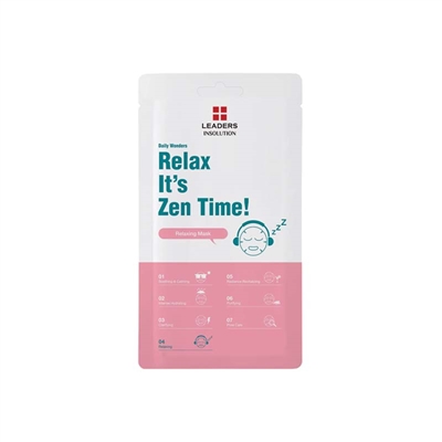Leaders Cosmetics - Relax It's Zen Time Mask - 10/pack