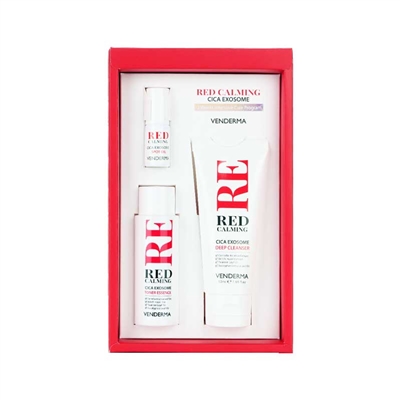 Venderma - Red Calming Cica Exsome Kit