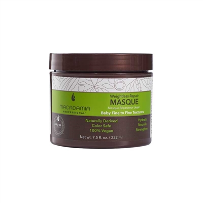 Macadamia - Weightless Moisture Masque - 7.5oz