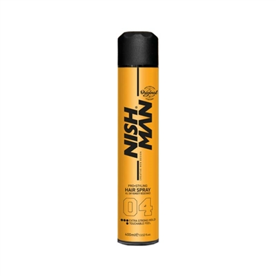 Nishman - Extra Hold Spray - 400ml - Gold