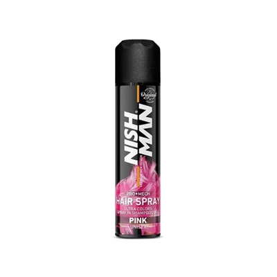 Nishman - Hair Coloring Mech Spray - Pink Pink