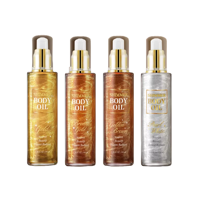 NUSPA - Shimmer Body Oil Gold - 100ml