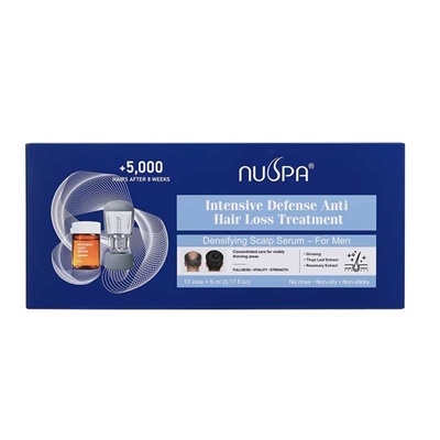 NUSPA - Intensive Defense Anti-Hair Loss Ampoule Men - 13x5ml