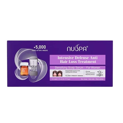 NUSPA - Intense Defense Anti-Hair Loss Ampoule Woman - 13x5ml
