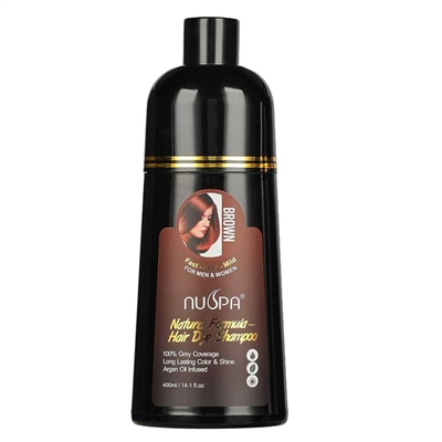 NUSPA - Brown Shampoo - 400ml