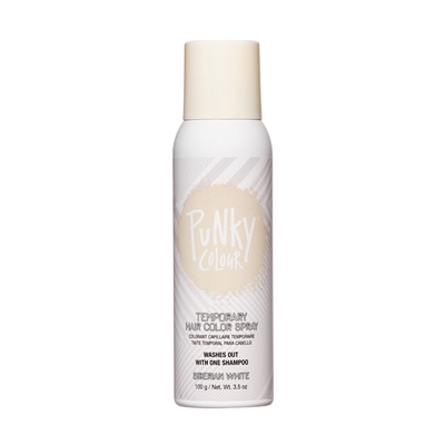 Punky Colour - Hair Color Spray - Siberian White - 3.5oz