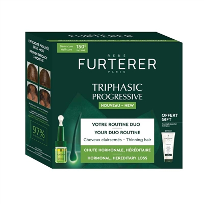 Rene Furterer - Triphasic Progressive Serum Box Set - 8 Vials
