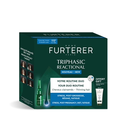 Rene Furterer - Triphasic Reactional Serum Box Set - 12 Vials