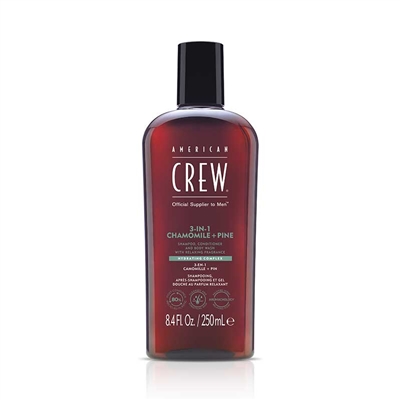 American Crew - 3-in-1 Chamomile Pine Shampoo - 250ml