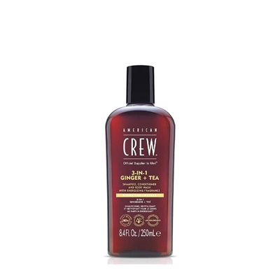American Crew - 3-in-1 Ginger Tea Shampoo - 250ml