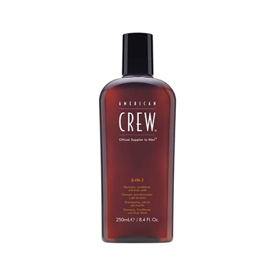 American Crew - 3-in-1 Shampoo - 250ml