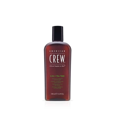 American Crew - 3-in-1 Tea Tree Shampoo - 100ml