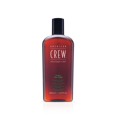 American Crew - 3-in-1 Tea Tree Shampoo - 450ml