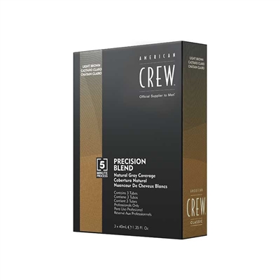 American Crew - Precision Blend 5/6 - Medium Ash - 3x40ml
