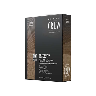 American Crew - Precision Blend 4/5 - Medium Natural - 3x40ml