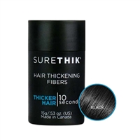 SureThik - Hair Thickening Fibers - Black - 15g