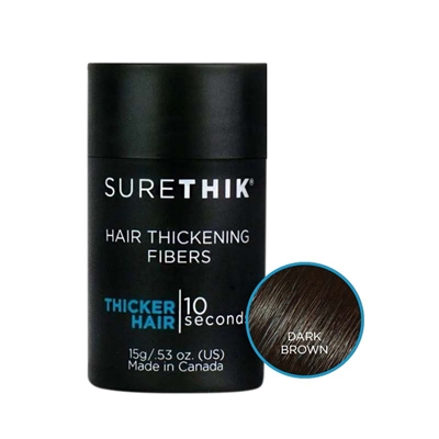 SureThik - Hair Thickening Fibers - Dark Brown - 15g