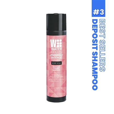 Tressa - Watercolors Intense Shampoo - Rose Gold - 250ml