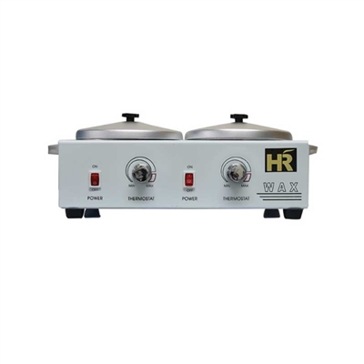 H&R - Double Wax Warmer with Metal Pot